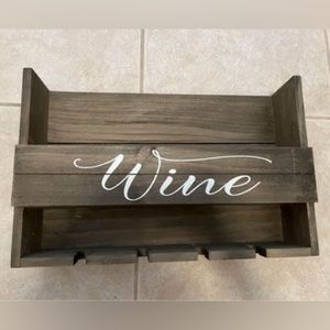 Wine rack decor